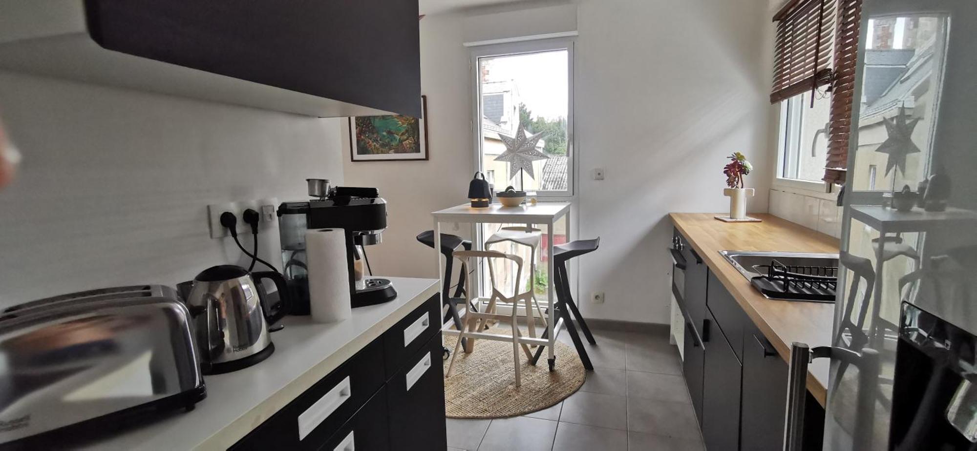 Appart T2 L'Ile De Nantes Avec Parking Prive Exteriér fotografie
